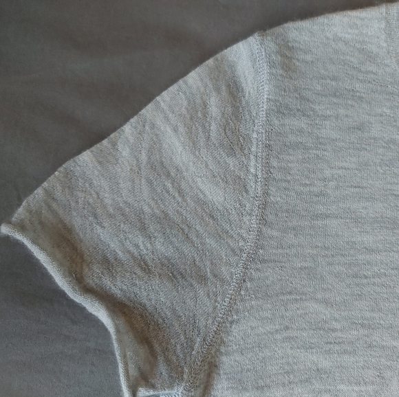 Cashmere 27 Miles Malibu gray blouse size XS - Picture 4 of 13